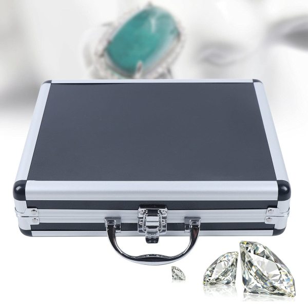 CNCEST 60 Gitter Schmuck Edelstein Aufbewahrung Sammlung Box