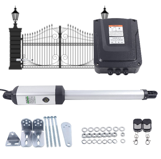 50W 220V 300kg Automatischer Türöffner Einflügeliger Drehtürantrieb Doppelflügeltür Türantrieb mit Fernbedienung