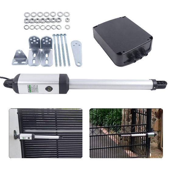 50W 220V 300kg Automatischer Türöffner Einflügeliger Drehtürantrieb Doppelflügeltür Türantrieb mit Fernbedienung