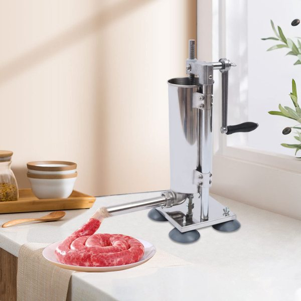 3L Vertikale Manuelle Wurstfüllmaschine Edelstahl Wurstfüller Wurst Stuffer Maschine Wurst Füller Fleisch Werkzeuge Für Küchen 3L Vertikale Manuelle Wurstfüllmaschine Edelstahl Wurstfüller Wurst Stuffer Maschine Wurst Füller Fleisch Werkzeuge Für Küchen