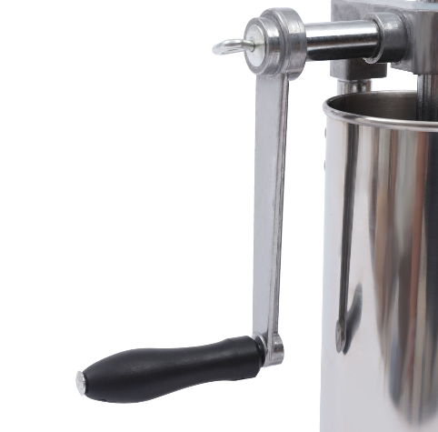 3L Vertikal Manueller Wurstfüller Saucenmaschine Fleischwolf Rostfreier Edelstahl Fleischpresse Wurstmaschine Stuffer Lebensmittelfüller Maschine Kommerzielle Hause