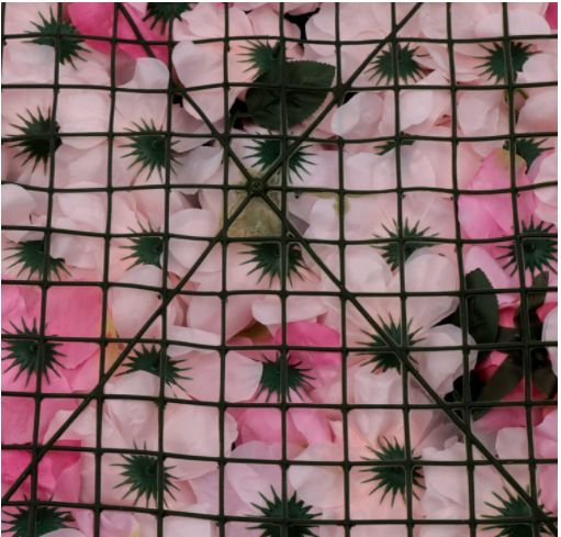 40*60cm 12x Künstliche Blumen Säule Wand Künstliche Blumenwand Rosenwand DIY Hintergrunddekoration 