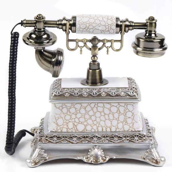 Antikes Nostalgisches Festnetztelefon Vintage Telefon Tischdeko Freisprechen Tischtelefon