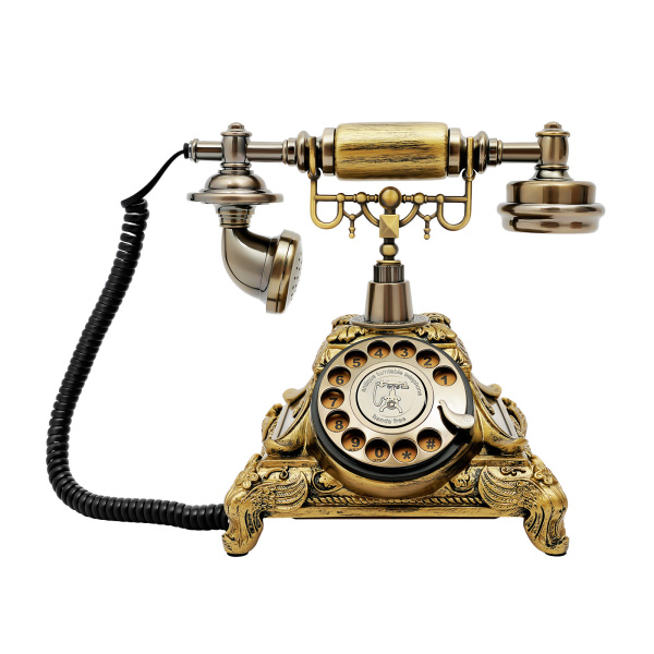 Vintage Telefon, Antik Festnetztelefon Telephone Alte Mode Haustelefon Nostalgie Desktop Dekoration