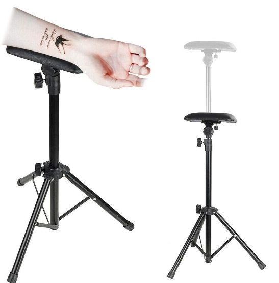 Tattoo Armlehne Verstellbare Beinstütze Hochleistungs-Eisen Tattoo Armlehne