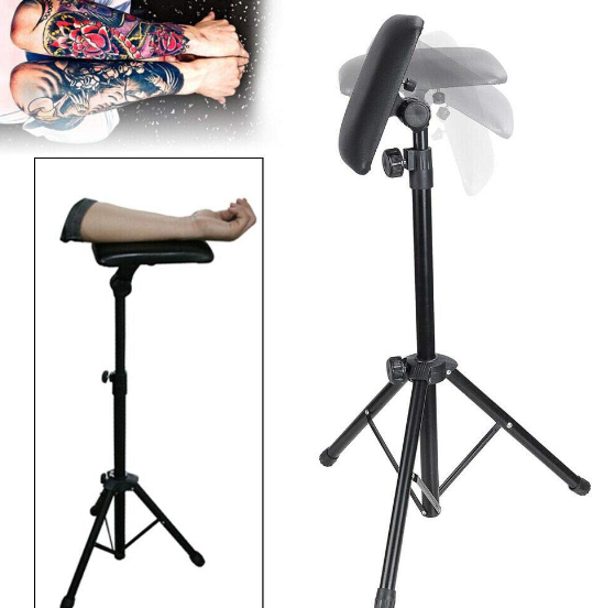 Tattoo Armlehne Verstellbare Beinstütze Hochleistungs-Eisen Tattoo Armlehne