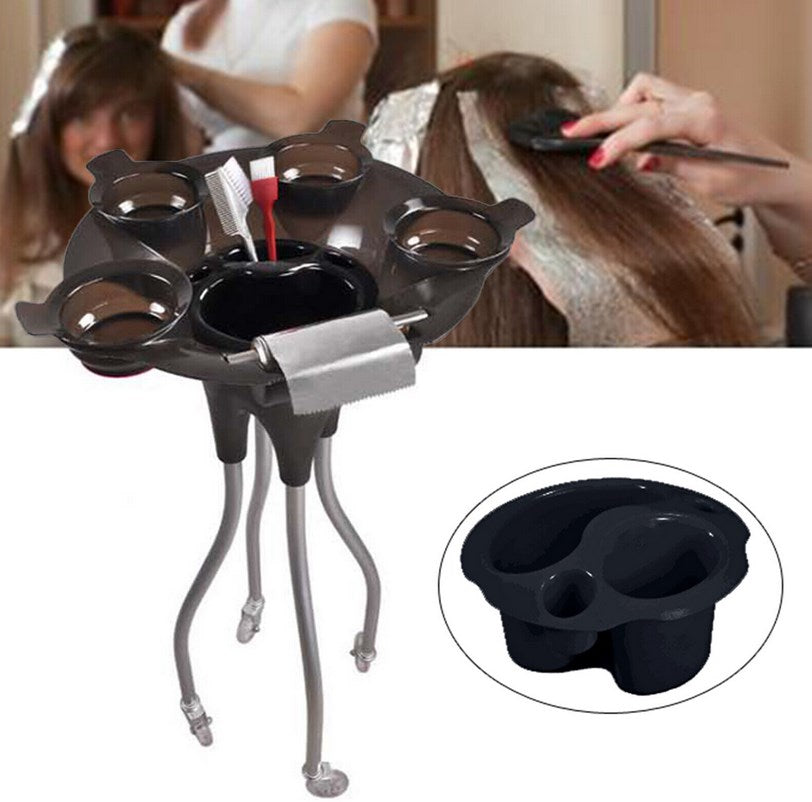 Friseurwagen Arbeitswagen Bedienungswagen von 4 Färbeschalen