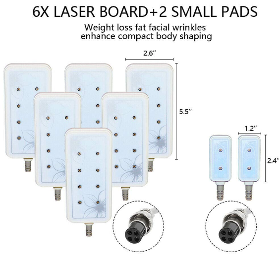 Profi 40K RF Ultraschall Fettabsaugung Kavitation Lipo Laser Vacuum Abnehm