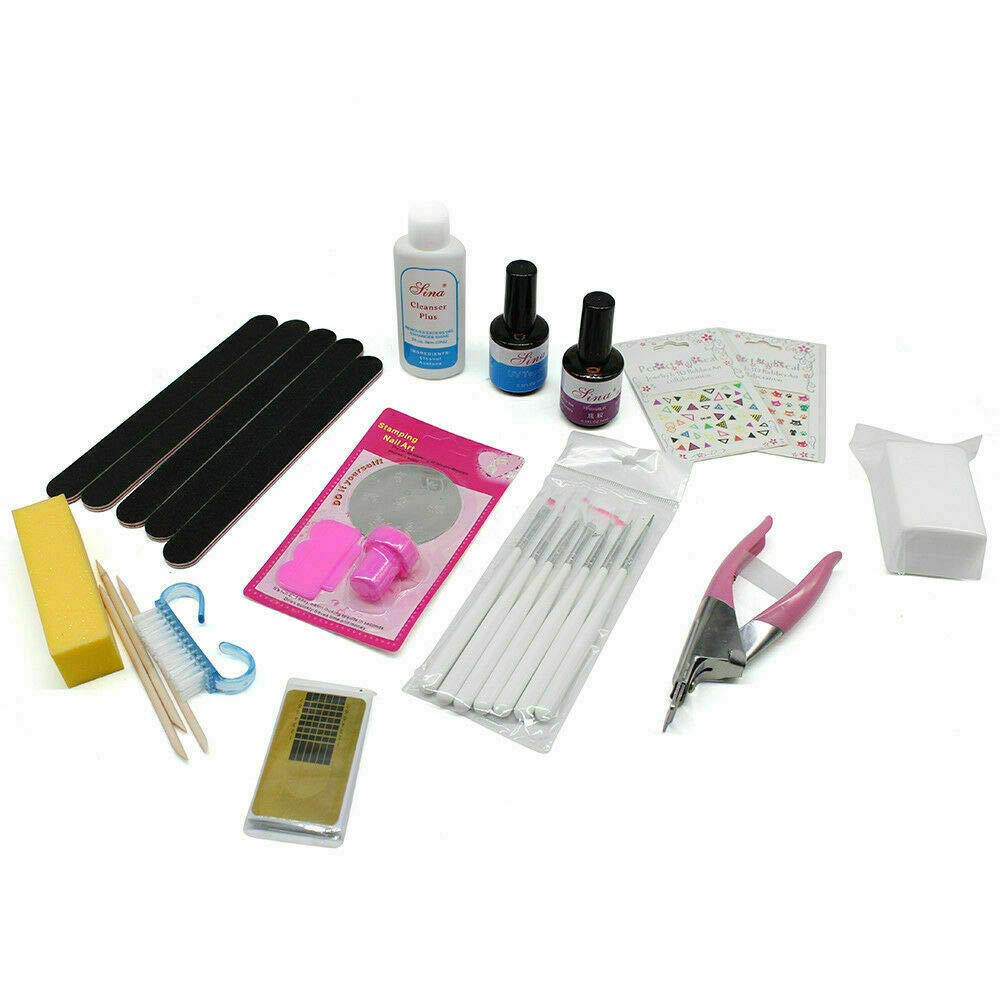 Nagelstudio Set H7 – Umfangreiches UV-Gel-Set Mit Lampen, Gelen, Feilen Und Zubehör Für Professionelle Maniküre
