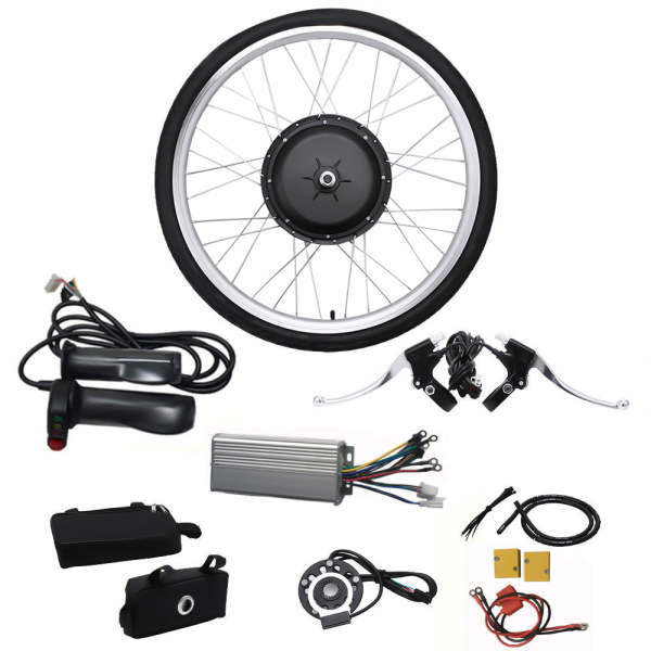 26 Zoll 48V 1000W Vorderrad Umbausatz Kit E-Bike Conversion Set