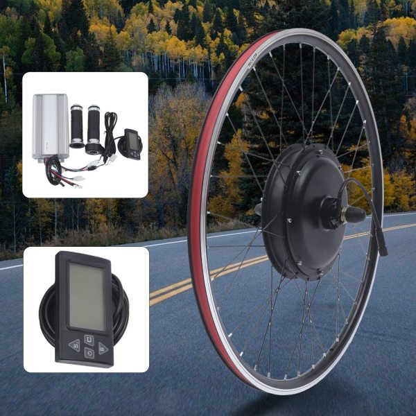 CNCEST E-Bike Conversion Hinterrad Satz Kit, 28