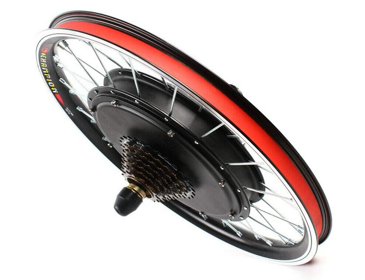 48V 1000W 20" Zoll E-Bike Umbausatz Elektrofahrrad Vorderrad Ebike Elektro-Fahrrad Kit Hinterreifen