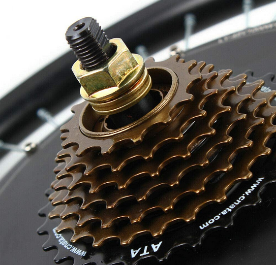 48V 1000W 20" Zoll E-Bike Umbausatz Elektrofahrrad Vorderrad Ebike Elektro-Fahrrad Kit Hinterreifen