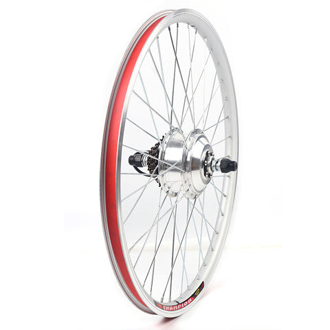 E-Bike Umbausatz 28” 36V 250W Hinterrad Nabenmotor mit LCD Display Elektrofahrrad Motor Umrüstungs-Kit