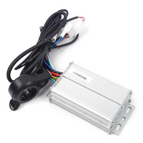 E-Bike Umbausatz 28” 36V 250W Hinterrad Nabenmotor mit LCD Display Elektrofahrrad Motor Umrüstungs-Kit