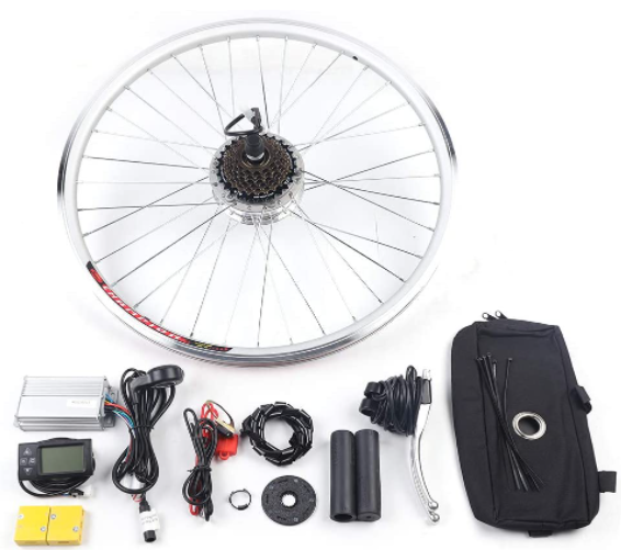 36V 350W 28" Fahrrad Umbausatz Hinterrad E-Bike Conversion Kit