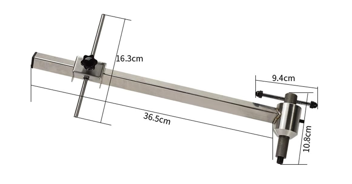 Verbesserte große innere Welle für engere Toleranzen für verbesserte Genauigkeit.