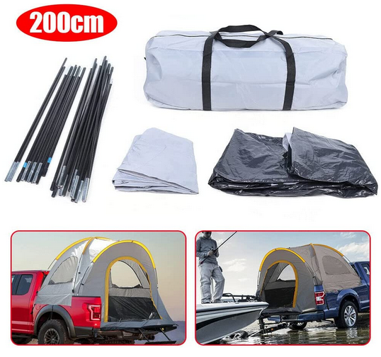 Autozelt, Multifunktional Feldcamping Pickup-Zelt, Angelzelt, Autozelt im Freien, 200 cm für Outdoor Camping, Angeln