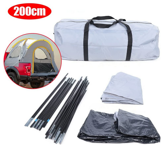 Autozelt, Multifunktional Feldcamping Pickup-Zelt, Angelzelt, Autozelt im Freien, 200 cm für Outdoor Camping, Angeln