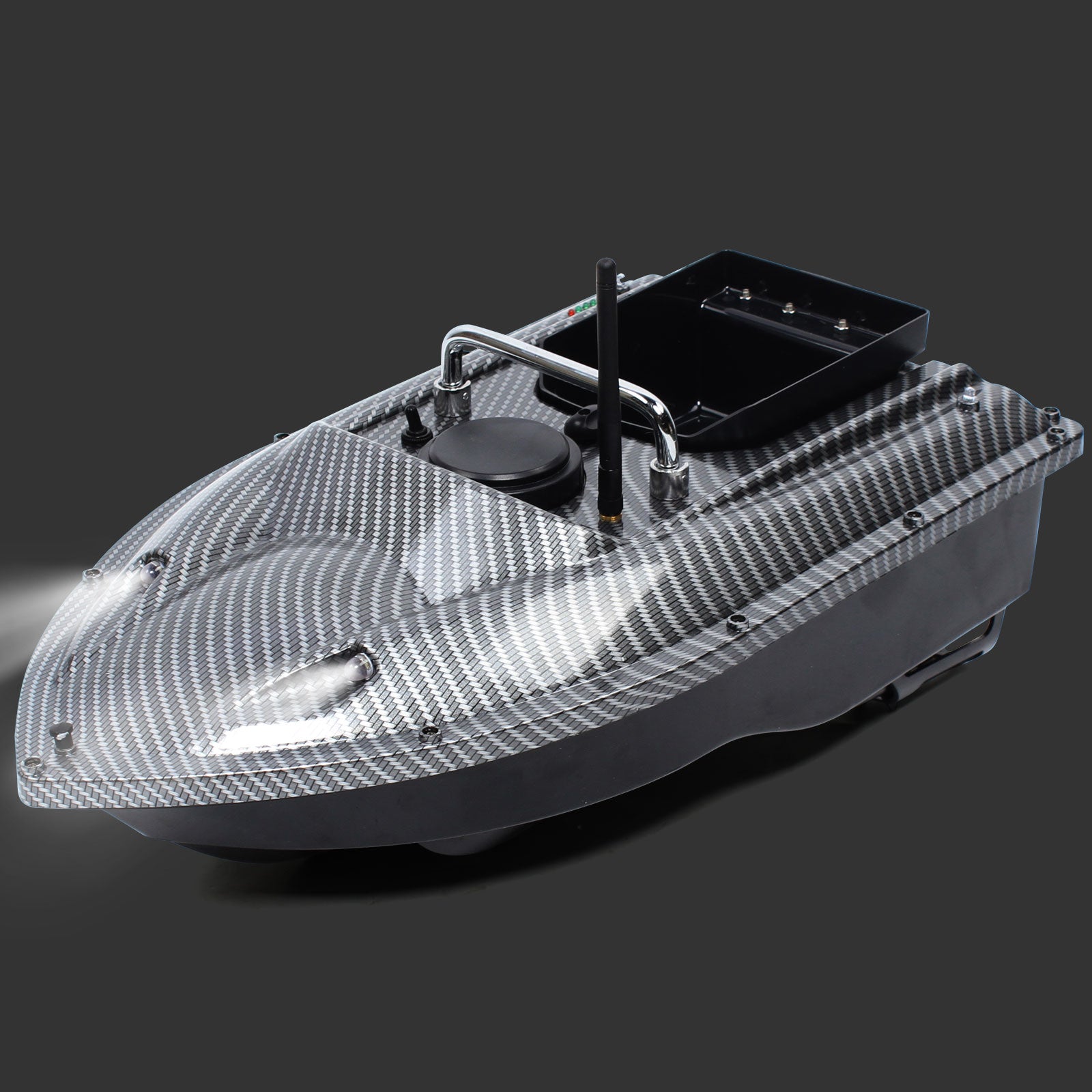 500M RC Wireless Fischerköder Boat Ferngesteuertes Boot mit LED-Licht