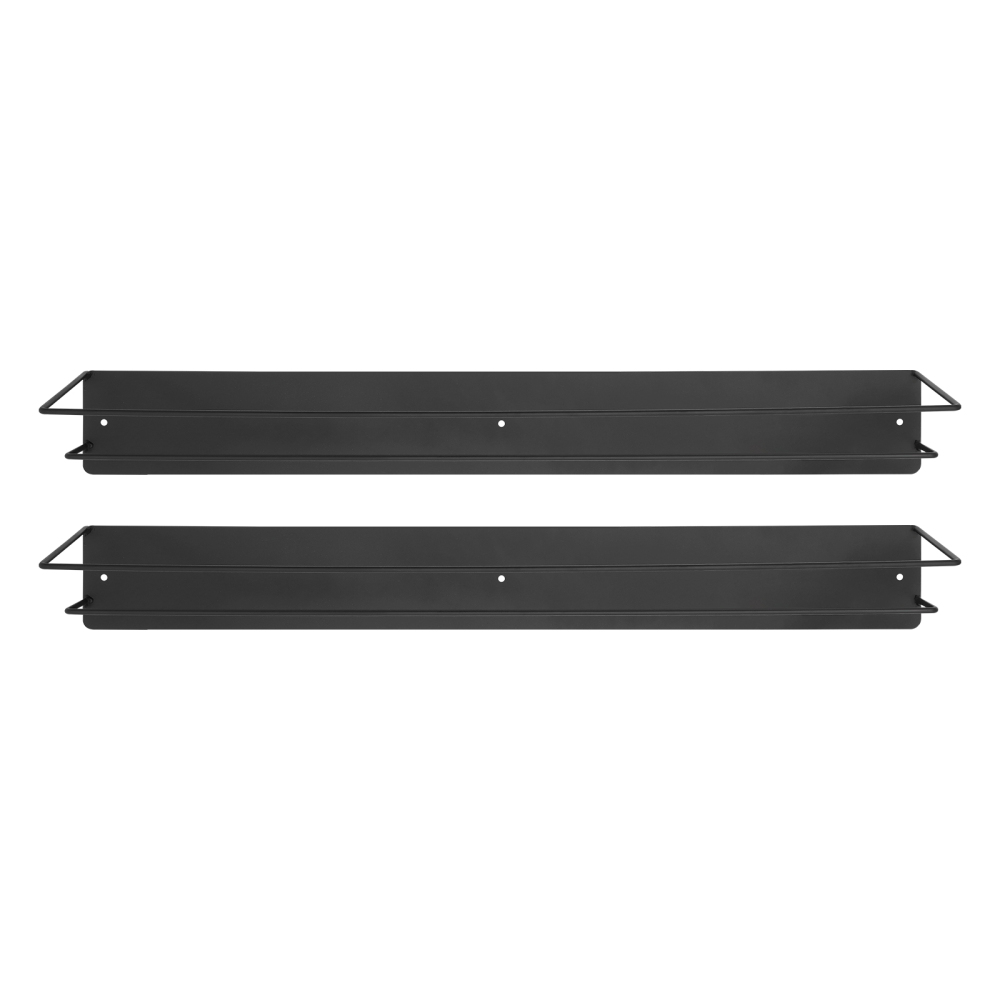Schuhregal aus Metall, Wandmontage