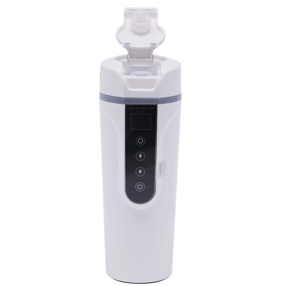 Elektrischer Wasserkocher, 12 V, 450 ml, mit LED-Anzeige