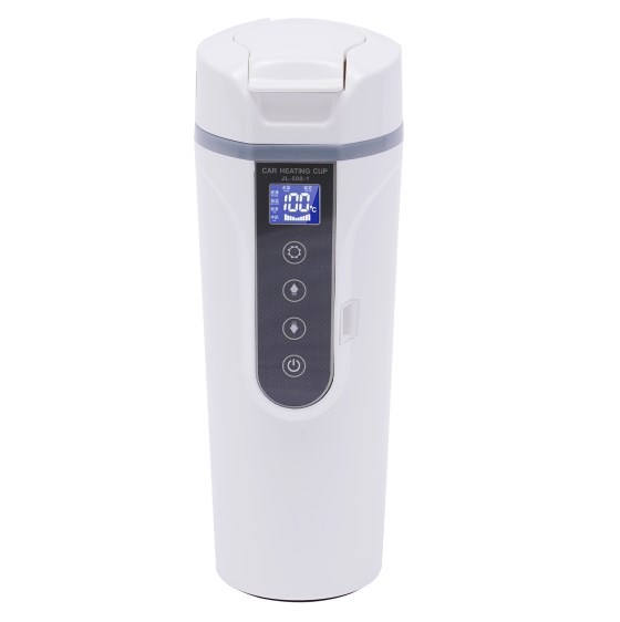 Elektrischer Wasserkocher, 12 V, 450 ml, mit LED-Anzeige
