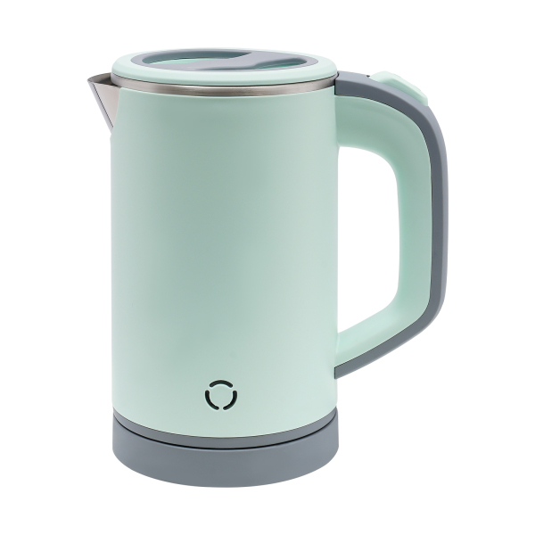 800 ml Reisewasserkocher, tragbarer Mini-Wasserkocher, Reisewasserkocher aus Edelstahl (grün)