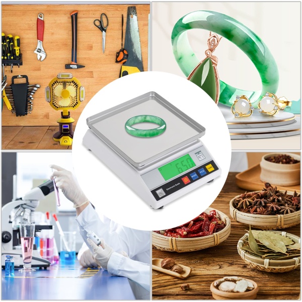 Hochpräzise Analysenwaage, Digitale Elektronische Industrie-Präzisionswaage, Intelligente wissenschaftliche Laborwaage mit Zähl- und Tarafunktion