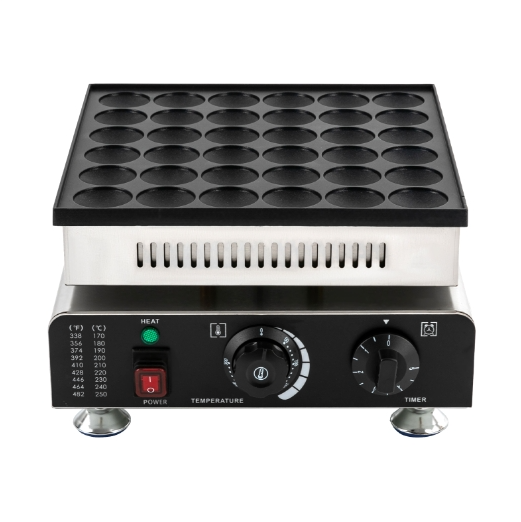 36-Loch Pancakes Maker, 220V 900W Waffeleisen, Antihaft Pfannkuchenbäcker