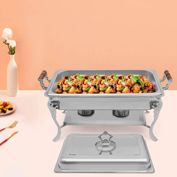Chafing Dish Warhaltebehälter Essen Speisenwärer | CNCEST