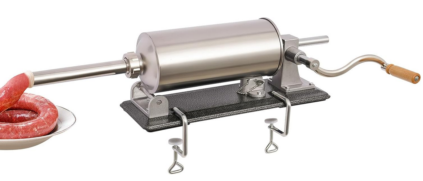 Edelstahl Wurstfüller Wurstfüllmaschine horizontale Küchen hausgemachtes Wurstfüllrohr in 8 Größen