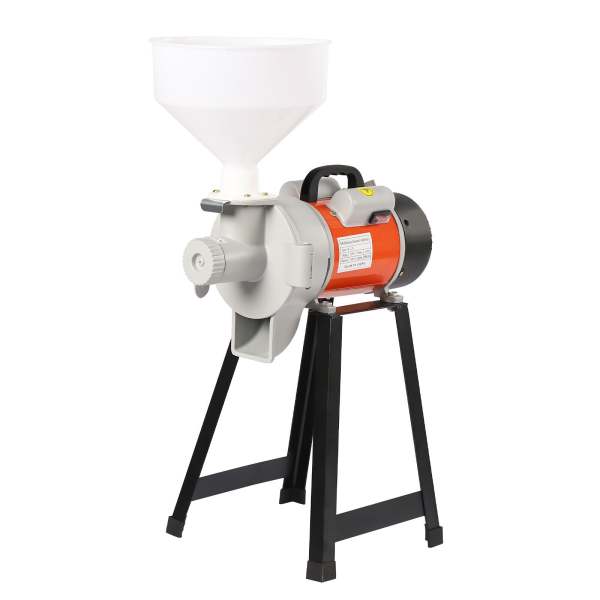 Getreidemühle Schrotmühle Kornmühle Nussmühle Elektrische Mühle+Trichter 2200W