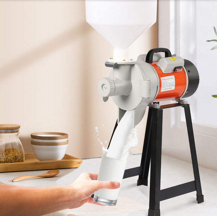 Getreidemühle Schrotmühle Kornmühle Nussmühle Elektrische Mühle+Trichter 2200W