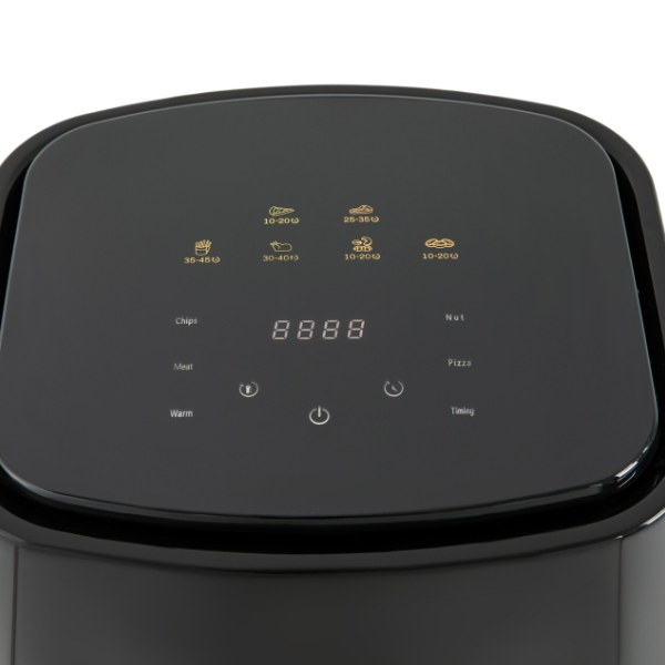 15L Air Fryer Heißluftfritteuse Fritteuse LED Display Heißluft Ofen Backen 200℃