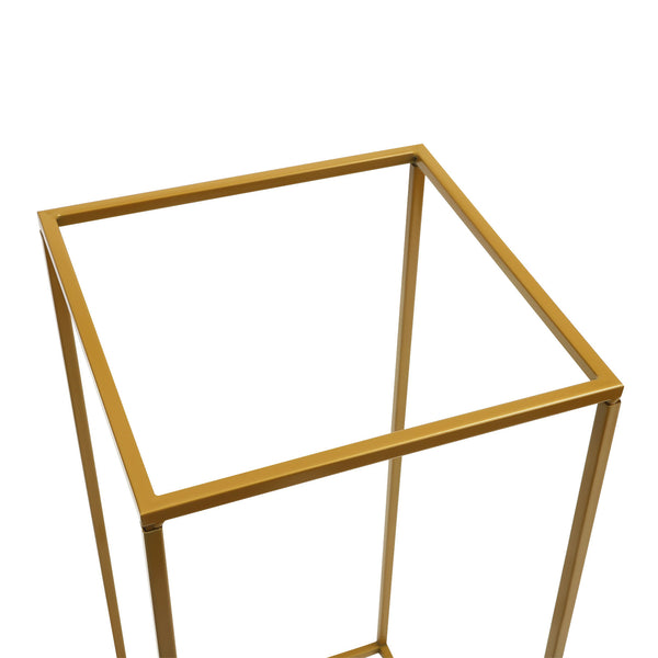 5 Stück Hochzeit Blumenständer Metall Mittelstücke Goldvasen Geometrische Mittelstücke Blumenvase Säule