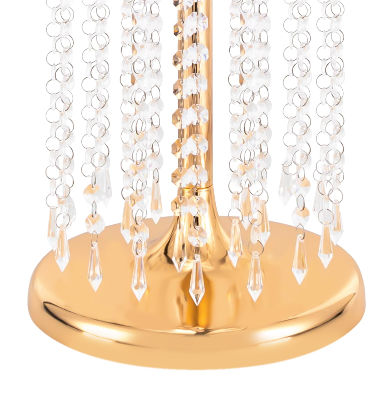 2 Stück Hochzeit Mittelstücke Blumenvasen 35.4inch Hoch Kristall Silber Vase Metall Blumenständer