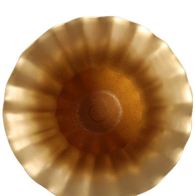 Golden Metall Vase für Hochzeit-10 Stück Klein Blumenvase Deko Hochzeit Mittelstücke