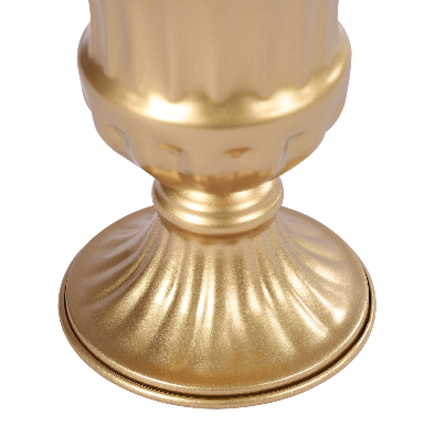 Golden Metall Vase für Hochzeit-10 Stück Klein Blumenvase Deko Hochzeit Mittelstücke
