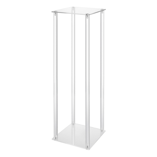 Acryl Vase Hochzeit Mittelstücke, 10 Stück Klar Blumenstand Display Ständer Geometrische Blume Display Stand