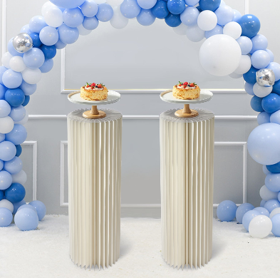 Paket von 2 Hochzeit Centrepieces, 100 cm hoher Blumenständer, Centrepieces Ständer, Display Rack für Hochzeiten, Party Dekoration