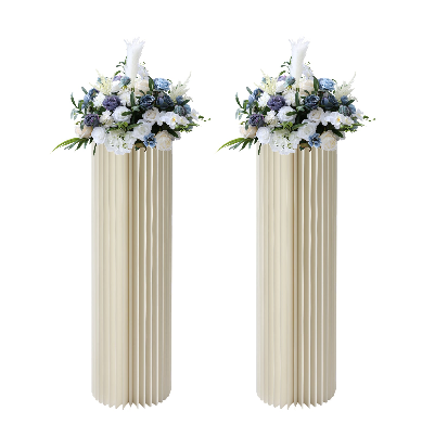 Paket von 2 Hochzeit Centrepieces, 100 cm hoher Blumenständer, Centrepieces Ständer, Display Rack für Hochzeiten, Party Dekoration