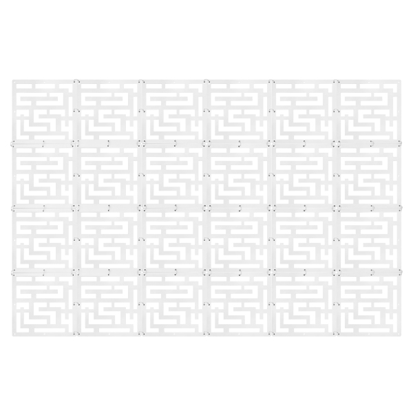 Raumteiler-Bildschirm, 24PCS Teiler-Bildschirme, hängende Raumteiler-Bildschirme