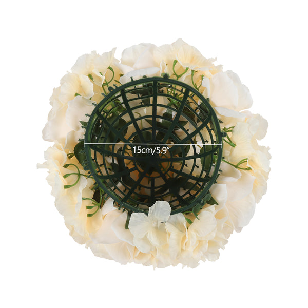 CNCEST 10 künstlichen Blumen Rosen gefälschte Kugeln Bouquet