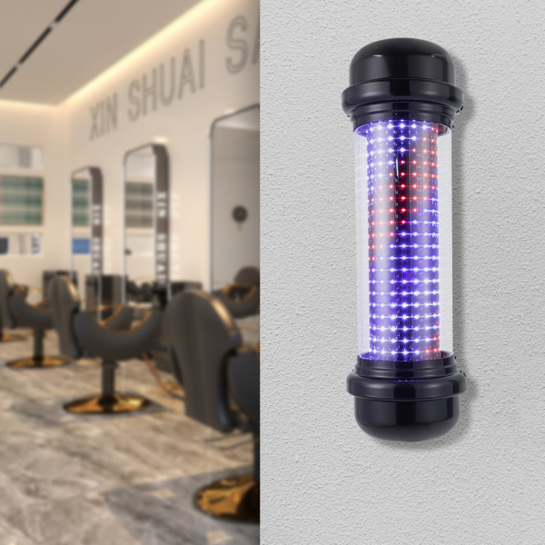 LED-Friseursalonlampe, 28,74 Zoll hohe, drehbare Friseursalon-Mastleuchte LED-Friseursalonlampe, 28,74 Zoll hohe, drehbare Friseursalon-Mastleuchte