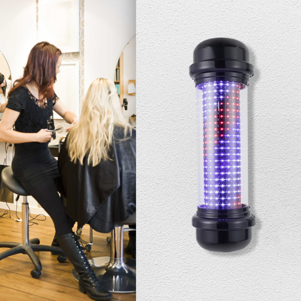 LED-Friseursalonlampe, 28,74 Zoll hohe, drehbare Friseursalon-Mastleuchte LED-Friseursalonlampe, 28,74 Zoll hohe, drehbare Friseursalon-Mastleuchte