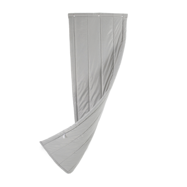 Isolierender Türvorhang, Insektenschutz für Wintertüren, Schallschutzdecke, 70*200cm, Grau