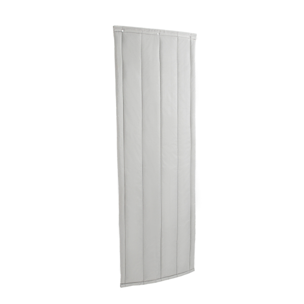 Isolierender Türvorhang, Insektenschutz für Wintertüren, Schallschutzdecke, 70*200cm, Grau