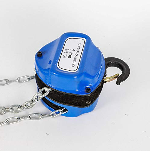 1T 1000kg Profi Hand Kettenzug Flaschenzug Hebezug Ratschenzug Seilzug Kranzug