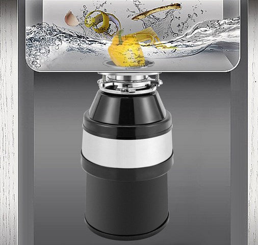 1L 220V 370W Elektrisch Küchenabfallentsorger Müllentsorger 2600RPM Abflusshäcksler Selbstreinigend